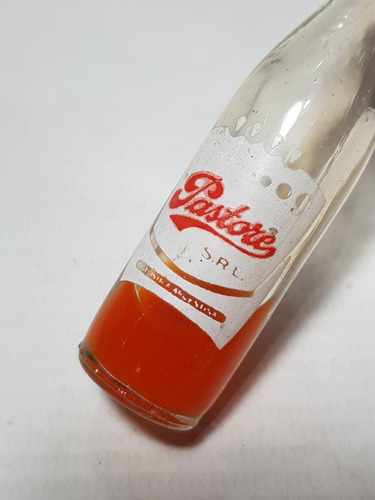Imagen 4 de 6 de Pastore Antigua Mini Botella Tapa Corona Naranja Mag 57848
