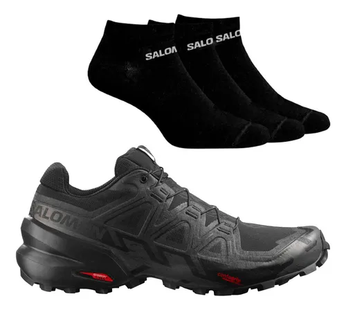 Zapatillas Salomon Speedcross 6 Hombre Trekking Ngr