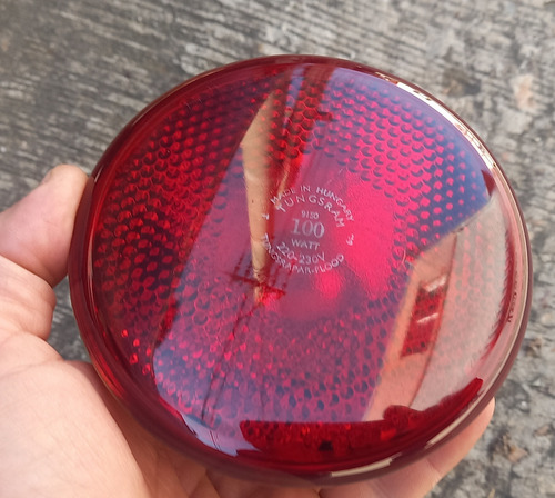 Lampara Infraroja 220/230v 100w Made In Hungary - En Palomar (Usado)
