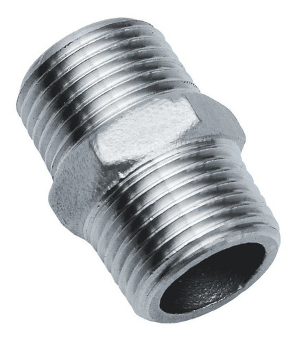 Nipel Aço Inox 304 Rosca Bsp 1