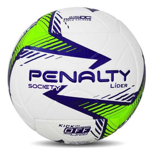 Pelota Society Penalty Lider Xxiv, color verde, talla única