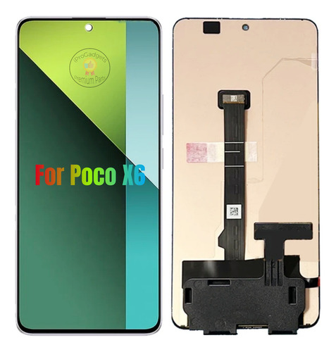 Pantalla Táctil Amoled Para Poco X6 5g 23122pcd1g 23122pcd1i