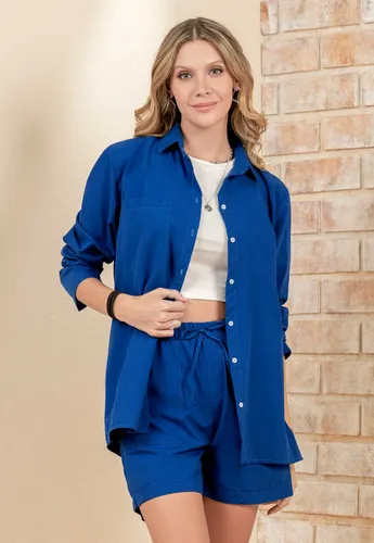 Short Mujer Azul Rey Rutta 9729