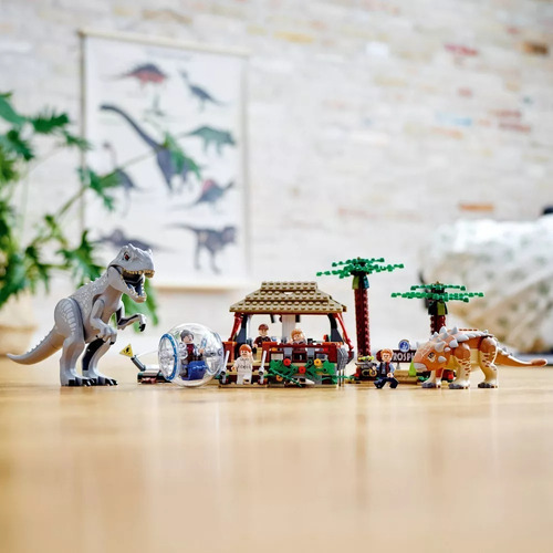 Kit Lego Jurassic Word Indominus Rex Vs. Ankylosaurus 75941