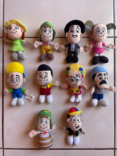 Peluches Chavo Del Ocho Colección Completa