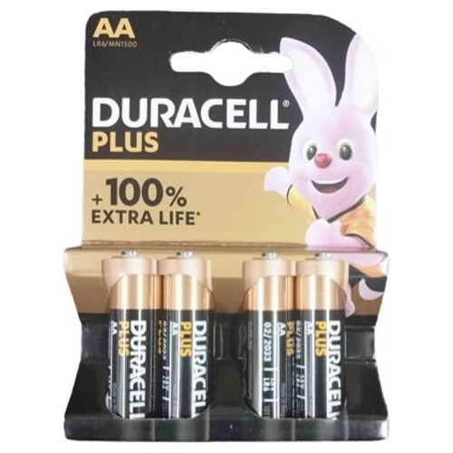 Pilas Baterias Aa Alcalina Duracell Original Blister De 2
