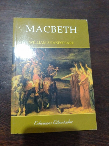 Mackbeth. William Shakespeare. Olivos.