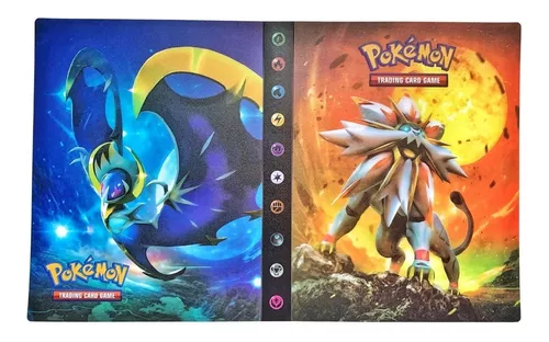 Kit Carta Pokémon Lendários Solgaleo Lunala Necrozma