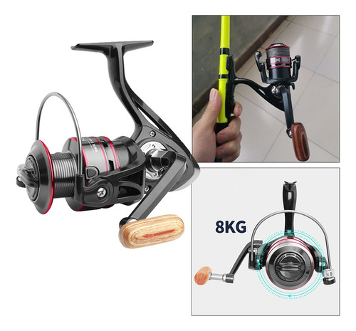 Bobinas De Pesca Giratórias Ultra Macias E Poderosas Hb7000l