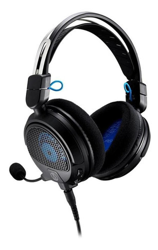 Auriculares para juegos Audio-Technica ATH-GDL3BK con tapa abierta, color negro