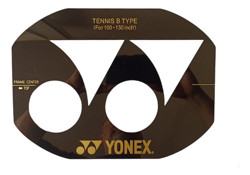 Plantilla Stencil Yonex Para Pintar Cuerdas Raqueta De Tenis