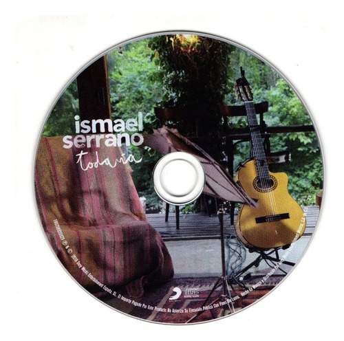 Ismael Serrano - Todavia - Disco Cd (13 Canciones)