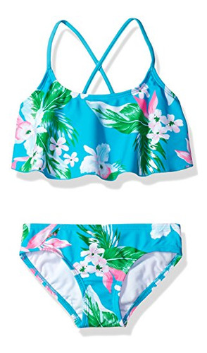 Kanu Surf Alania Flounce Bikini Beach Sport 2 Piezas Traje D