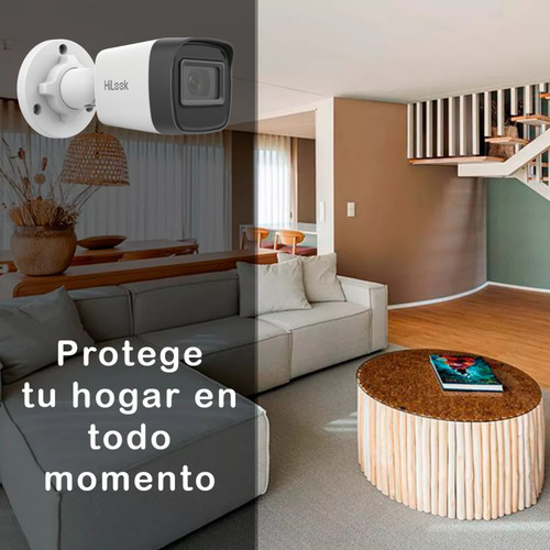 Hilook Cámara De Seguridad Bala Ip Ipc-b141h-c 4 Mp Hikvision Alta Resolución Máxima Protección Ip67 Poe 30m Ir H.265+ Onvif Cctv Seguridad Para Hogar