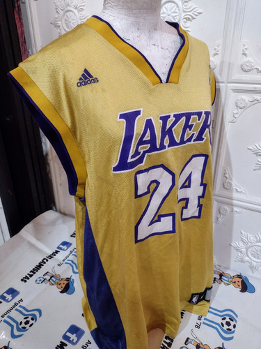 Camiseta De Básquet Los Ángeles Lakers 2010 Talle M Amplio (Usado)