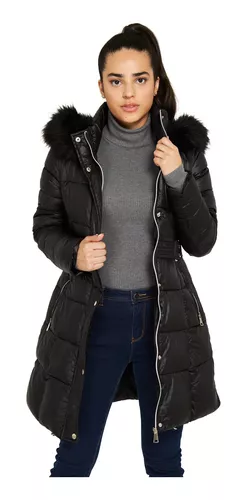 Cabina Brisa 945 Parka Gorro Y Pelo Desmontable Negro Nicopoly | Cuotas sin interés