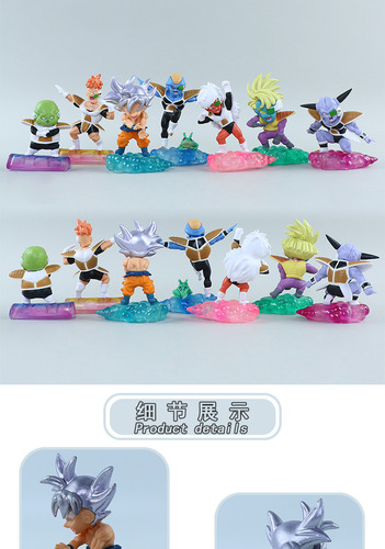 8 Modelos De Figuras De Acción De Dragon Ball Ginyu Force, D