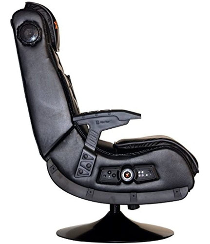 X Rocker, 5139601, Silla Para Videojuegos Con Pedestal 2.1 D Color Black Material del tapizado ace bayou