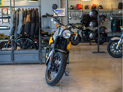 Imagen 2 de 25 de Royal Enfield Scram 411 Graphite Yellow Reserva La Tuya Ya!
