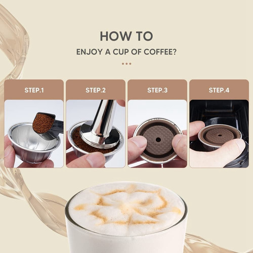 Tapa De Cápsula De Café Reutilizable Para Nespresso Vertuo