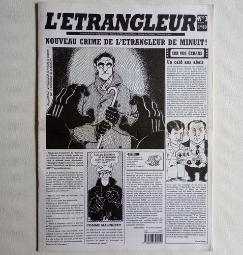 L'etrangleur N°3 2006 Historieta Francesa Policial