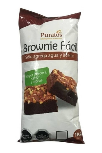 Mezcla Para Brownie Fácil Puratos 1 Kg