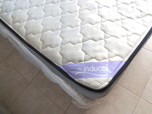 Sommier Inducol 2 Plazas 190x130 Cm Blanco