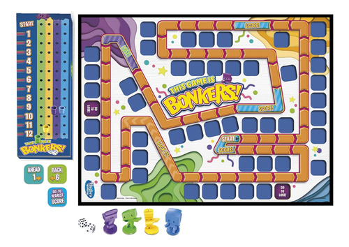 Hasbro Gaming Este Juego Es Un Juego De Mesa Bonkers, Nueva