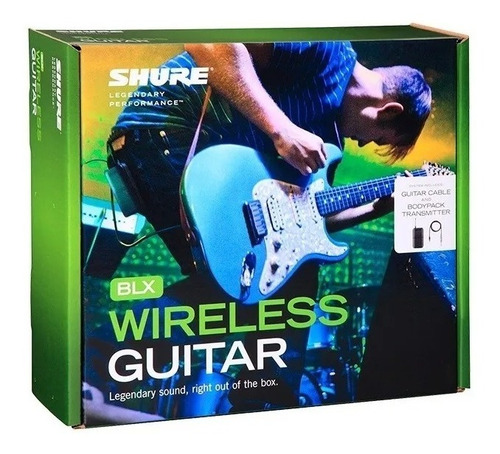 Transmissor Shure Sem Fio Blx14/ M15 Original Shop Guitar
