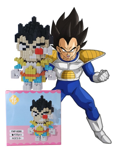 Juguete Bloques Para Armar De Vegeta Rompecabezas 3d 