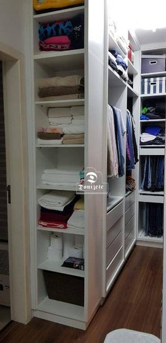Imagem 3 de 10 de Apartamento Com 3 Dormitórios À Venda, 140 M² Por R$ 900.000,00 - Jardim Bela Vista - Santo André/sp - Ap4865