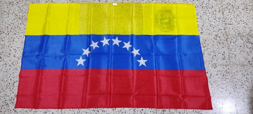 Bandera Venezuela Con Escudo 150 X 90