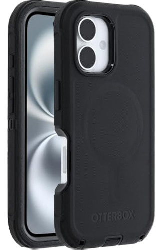 Capa Otterbox Para iPhone 16 Defender Series - Preta