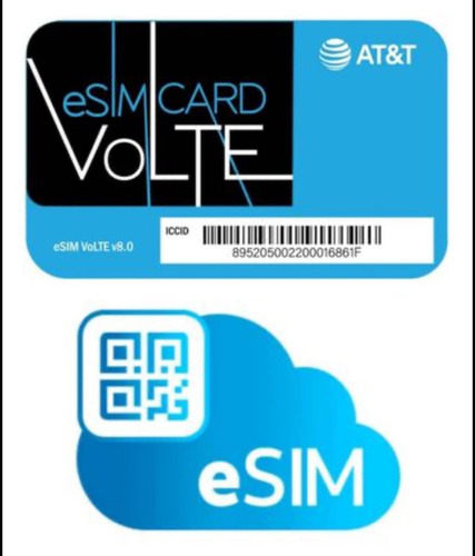 E Sim At&t Con Saldo