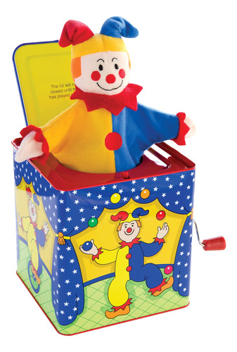 Muneco En Caja De Sorpresas De Schylling, Jester Jack In The