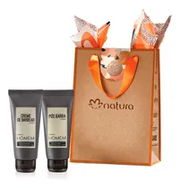 Comprar Kit Barba Homem Crema De Afeitar Y Pos Barba Natura