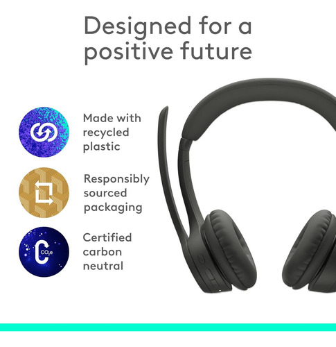 Auriculares Inalámbricos Bluetooth Logitech Zone 301 Con