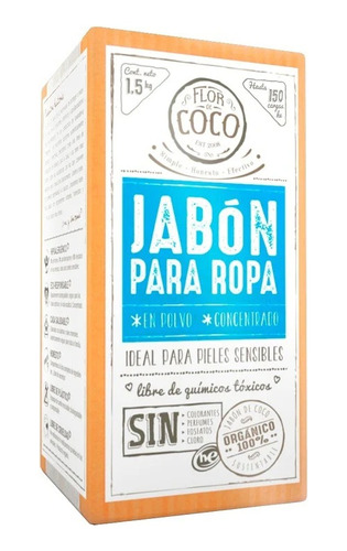 Jabón Para Ropa Natural / Libre De Tóxicos / Rinde 75 Cargas