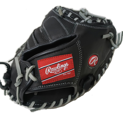 Guante Para Catcher Béisbol Rawlings 33  Color Negro