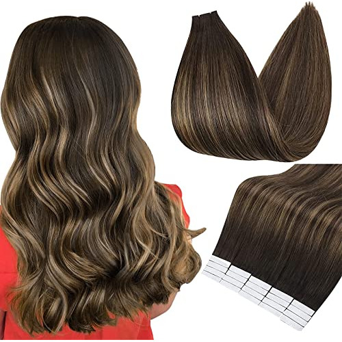Fshine Tape In Human Hair 16 Inch Cola En Extensiones 9qf7i