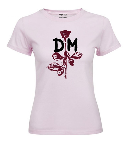 Polera Estampada Mujer Depeche Mode 2.0