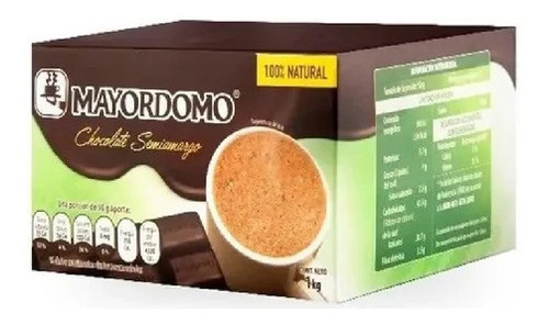 Chocolate Mayordomo Semi Amargo 1 Kg Oaxaqueño