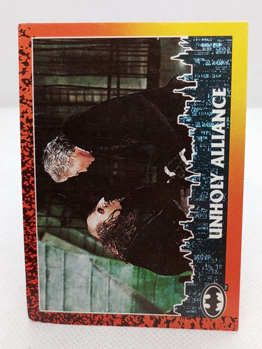 Tarjeta Batman Returns # 28 Topps Año 1992