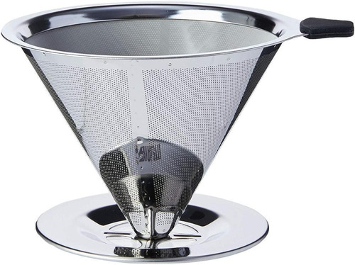 Imagem 3 de 6 de Kit Pour Over De Aço Inox + Brinde Café Napoli 250g Bialetti