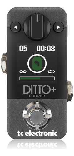 Pedal De Guitarra Ditto+ Looper Da Tc Electronic