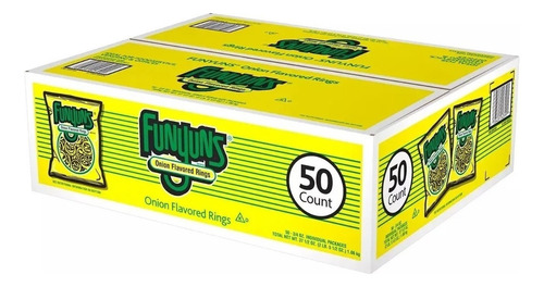 Frito Lay Funyuns Aros Sabor Cebolla Americanos 50 Pzs
