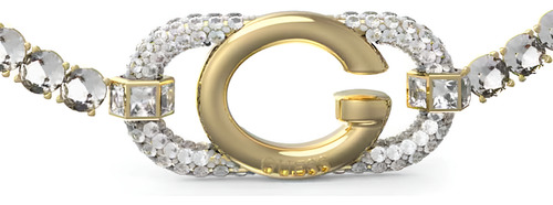 Pulsera Mujer Oh My G Guess Dorado Diámetro 9 Cm Largo 18 Cm