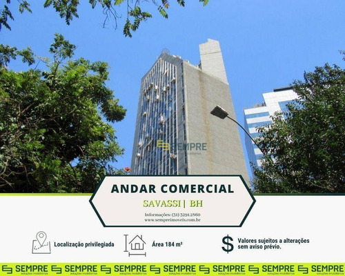 Imagem 1 de 25 de Andar Vão Livre À Venda, 184 M² - Savassi - Belo Horizonte/mg - Ac0035