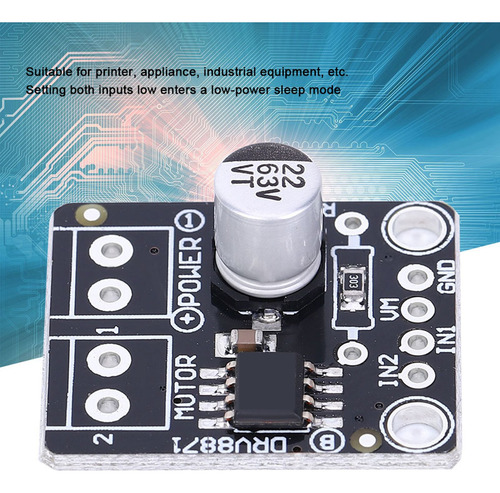 Modulo Driver Drv8871 Puente H Control Motor Dual Arduino