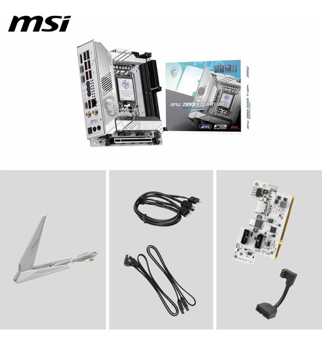 Msi Mpg Z890i Edge Ti Wifi Plotboard, Mini-itx-admite Intel